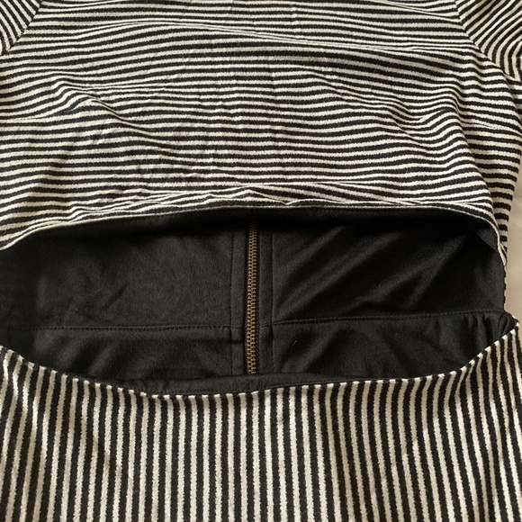 NWOT Sparkle & Fade Cut-Out Bodycon T-Shirt Dress, Xs - Picture 4 of 7